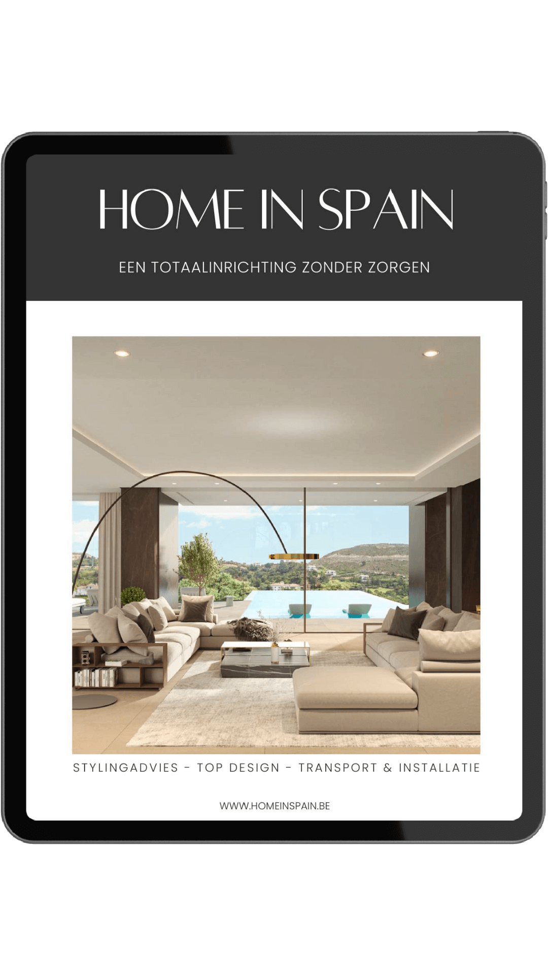 Brochure Homeinspain interieur Costa del Sol/Zuid-Europa